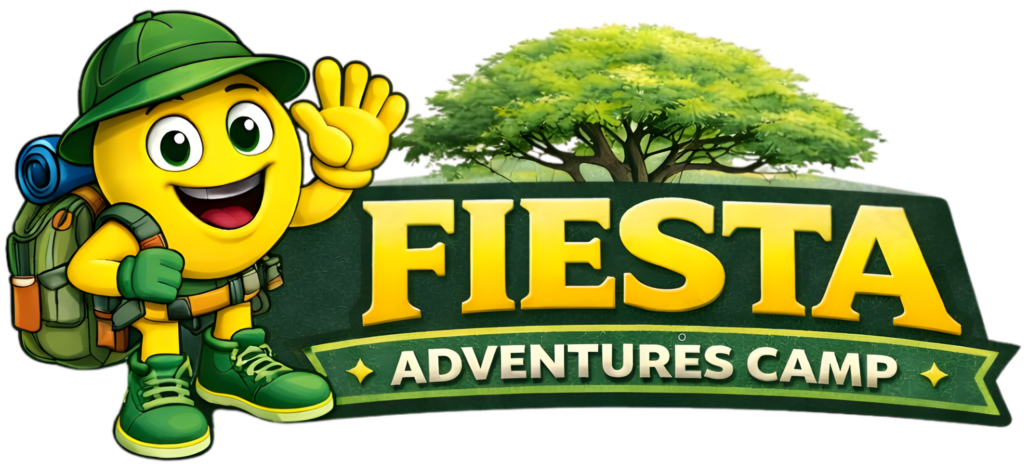 Fiesta Adventures Camp logo with transparent background